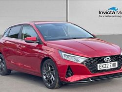 Red Used 2022 Hyundai i20 Premium Hatchback | £14,195 (Fair price)