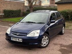Blue Used 2002 Honda Civic SE Hatchback | £5,495