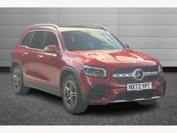 Patagonia red Used 2022 Mercedes GLB200 AMG Line Premium Plus SUV | £32,550 (Fair price)