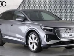 Grey Used 2021 Audi Q4 e-tron S-Line SUV | £21,861 (Fair price)