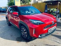 Red Used 2022 Toyota Yaris Hybrid Design Hatchback | £15,999 (Good price)