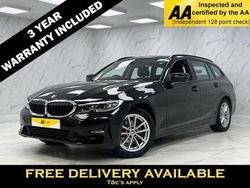 Black Used 2022 BMW 318 Sport Line Estate | £25,795 (Fair price)