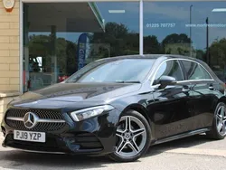 Black Used 2019 Mercedes A180 AMG Line Premium Hatchback | £17,687 (Fair price)