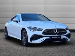 White Used 2024 Mercedes CLE300 AMG Line Premium Coupe | £45,990 (Good price)