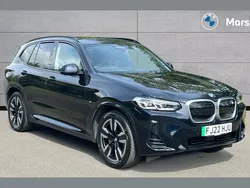 Black Used 2022 BMW iX3 M Sport SUV | £28,770 (Fair price)