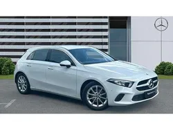 White Used 2020 Mercedes A180 Executive Hatchback | £18,193 (Fair price)