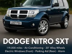 Blue Used 2008 Dodge Nitro SXT SUV | £2,695