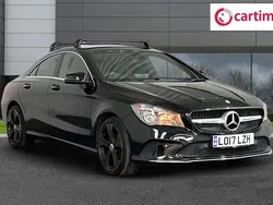 Black Used 2017 Mercedes CLA220 Sedan | £11,990 (Fair price)