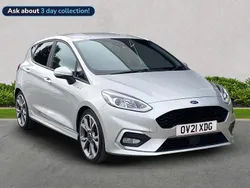 Silver Used 2021 Ford Fiesta ST-Line X Hatchback | £12,799 (Fair price)