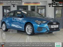 Blue Used 2021 Audi A3 Sportback Design Hatchback | £15,940 (Fair price)