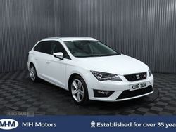 White Used 2016 Seat Leon FR Sport Estate | £6,950 (Good price)