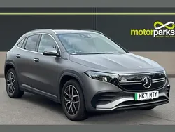 Manufaktur mountain grey magno Used 2021 Mercedes EQA350 AMG Line Premium SUV | £23,350 (Fair price)