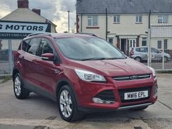 Red Used 2016 Ford Kuga Titanium SUV | £9,995 (Good price)