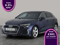 Blue Used 2023 Audi A3 Comfort Hatchback | £22,299 (Fair price)