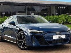 Blue New 2025 Audi e-tron GT quattro Design Sedan | £78,980 (Super price)