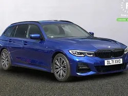 Blue Used 2021 BMW 320 M Sport Estate | £23,199 (Fair price)