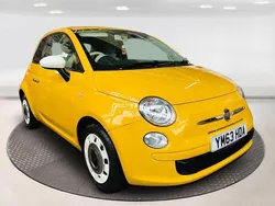 Yellow Used 2014 Fiat 500 Hatchback | £2,990 (Good price)
