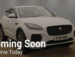White Used 2019 Jaguar E-Pace Chequered Flag SUV | £17,999 (Fair price)