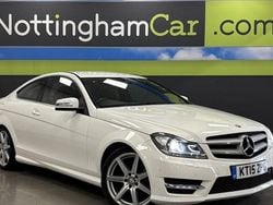 White Used 2015 Mercedes C220 Sport Edition Coupe | £10,295 (Super price)