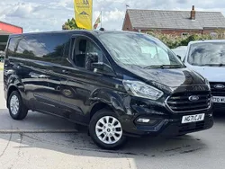 Black Used 2021 Ford Transit Custom Limited Van | £15,995 (Fair price)