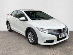 White Used 2013 Honda Civic EX Hatchback | £6,190 (A bit pricey)