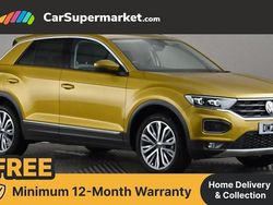 Yellow Used 2021 VW T-Roc SEL SUV | £20,997 (Fair price)