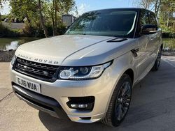 Gold Used 2016 Land Rover Range Rover Sport Autobiography Dynamic SUV | £18,452 (Fair price)