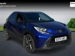 Blue Used 2022 Toyota Aygo Hatchback | £12,086 (Fair price)
