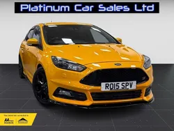 Yellow Used 2015 Ford Focus ST Hatchback | £12,995 (Expensive)