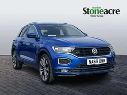 Blue Used 2019 VW T-Roc R-line SUV | £17,000 (Good price)