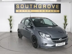 Grey Used 2015 Vauxhall Corsa SRi Hatchback | £4,389 (Fair price)