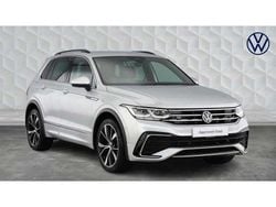 Silver Used 2021 VW Tiguan R-line SUV | £21,600 (Good price)