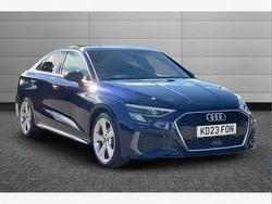 Blue Used 2023 Audi A3 S-Line Sedan | £21,990 (Fair price)