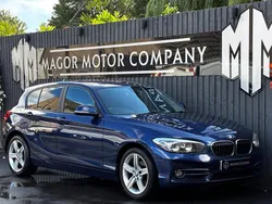 Blue Used 2017 BMW 116 Sport Line Hatchback | £6,395 (Fair price)