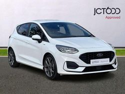 White Used 2022 Ford Fiesta ST-Line Hatchback | £13,991 (Fair price)