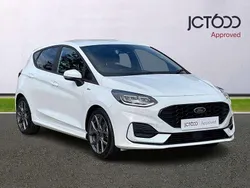 White Used 2022 Ford Fiesta ST-Line Hatchback | £13,991 (Fair price)