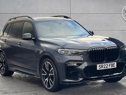 Grey Used 2022 BMW X7 M Sport SUV | £53,898 (Fair price)