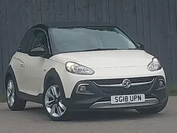 White Used 2018 Vauxhall Adam Rocks Hatchback | £7,498 (Fair price)