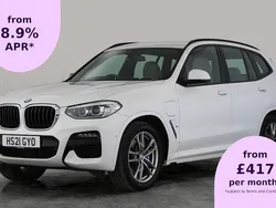 White Used 2021 BMW X3 M Sport SUV | £28,058 (Good price)