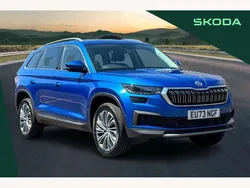 Race blue Used 2024 Skoda Kodiaq SE L Executive SUV | £32,495 (Super price)