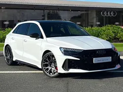 White Used 2025 Audi RS3 Comfort Hatchback | £58,900 (Fair price)