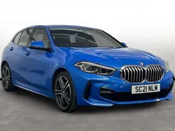 Blue Used 2021 BMW 118 M Sport Hatchback | £20,100 (Fair price)