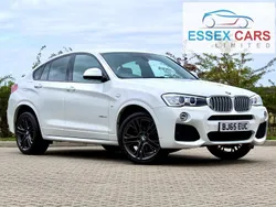 White Used 2015 BMW X4 M Sport SUV | £13,995 (Fair price)