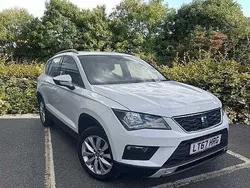 White Used 2017 Seat Ateca Ecomotive SUV | £8,990 (Fair price)