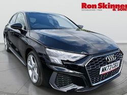 Black Used 2023 Audi A3 Sportback S-Line Hatchback | £21,999 (A bit pricey)