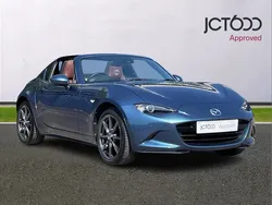 Blue Used 2018 Mazda MX5 Inclusive Cabriolet | £17,250 (Fair price)
