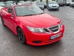 Red Used 2008 Saab 9-3 Cabriolet Linear Cabriolet | £1,495 (Super price)