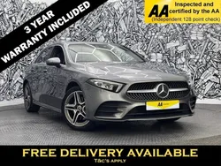 Grey Used 2020 Mercedes A250 AMG line Hatchback | £17,595 (Fair price)