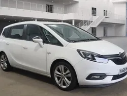 White Used 2017 Vauxhall Zafira Tourer SRi MPV | £7,490 (Fair price)