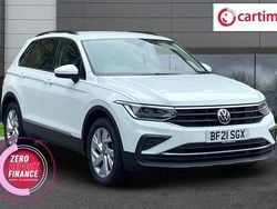 White Used 2021 VW Tiguan Life SUV | £18,199 (Good price)